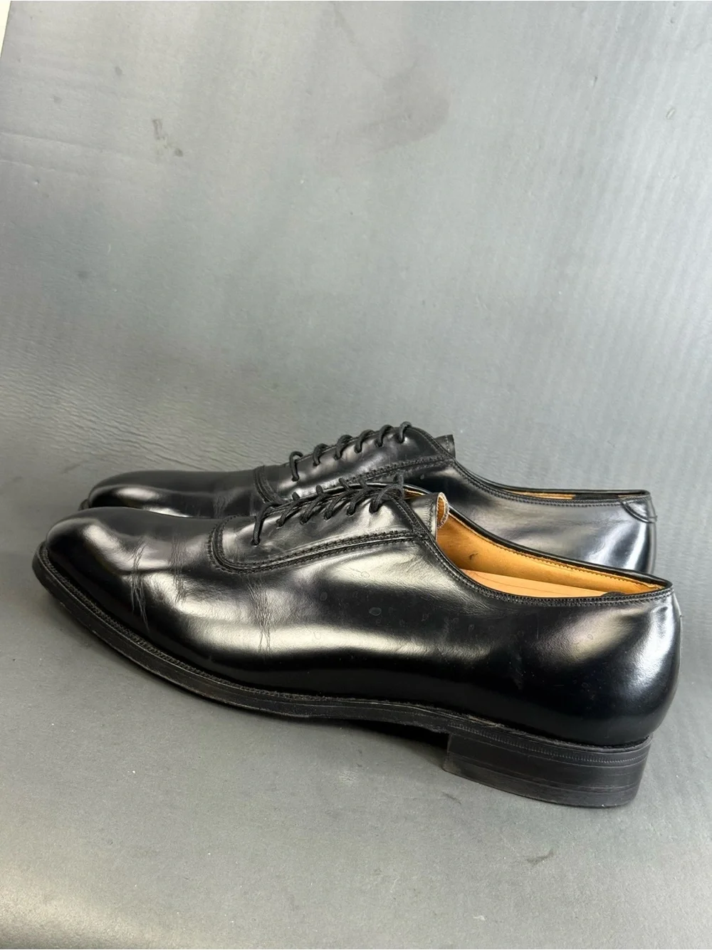 Johnston & Murphy black leather Heritage Oxford shoes men’s size 9.5
